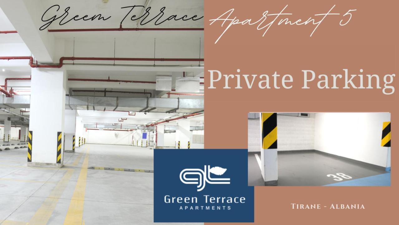 Green Terrace Apartment 5 Tirana Kültér fotó